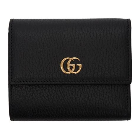 gucci minimalistic wallet|Gucci trifold wallet women's.